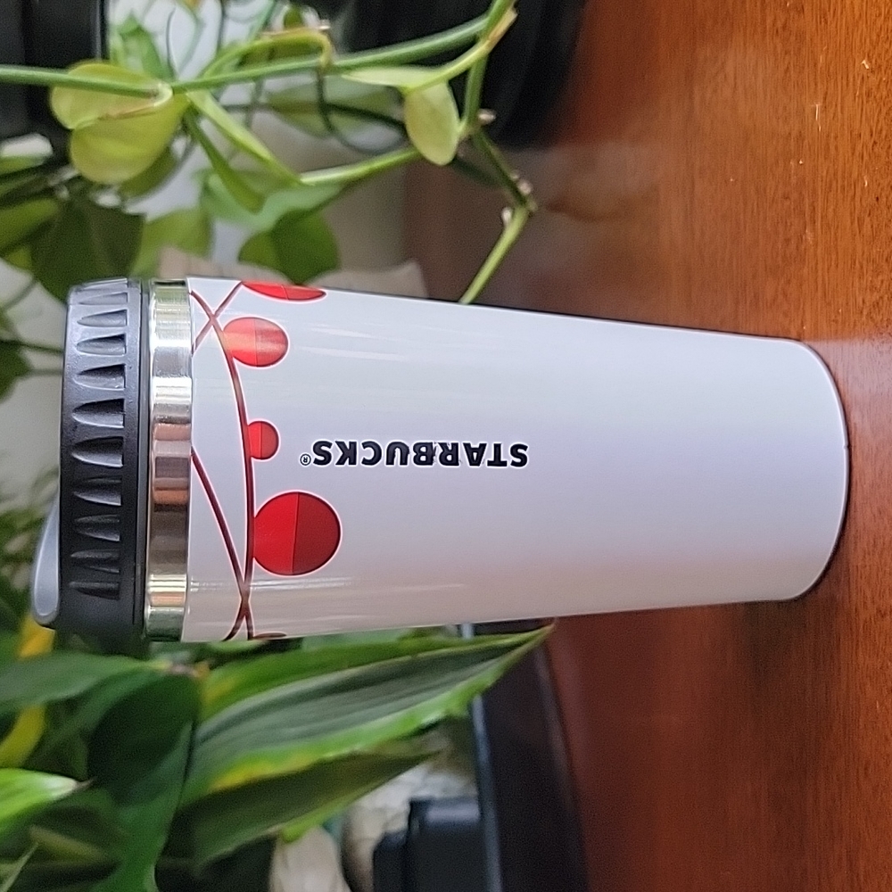 Starbucks 2012 Holiday Travel insulated Tumbler Cup 🥤 16oz